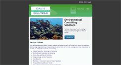 Desktop Screenshot of davis-environmental.com